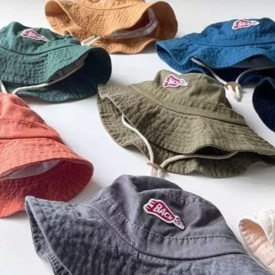 Back bucket hat